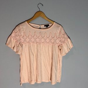 Eyelet Top in Vintage Cotton - small